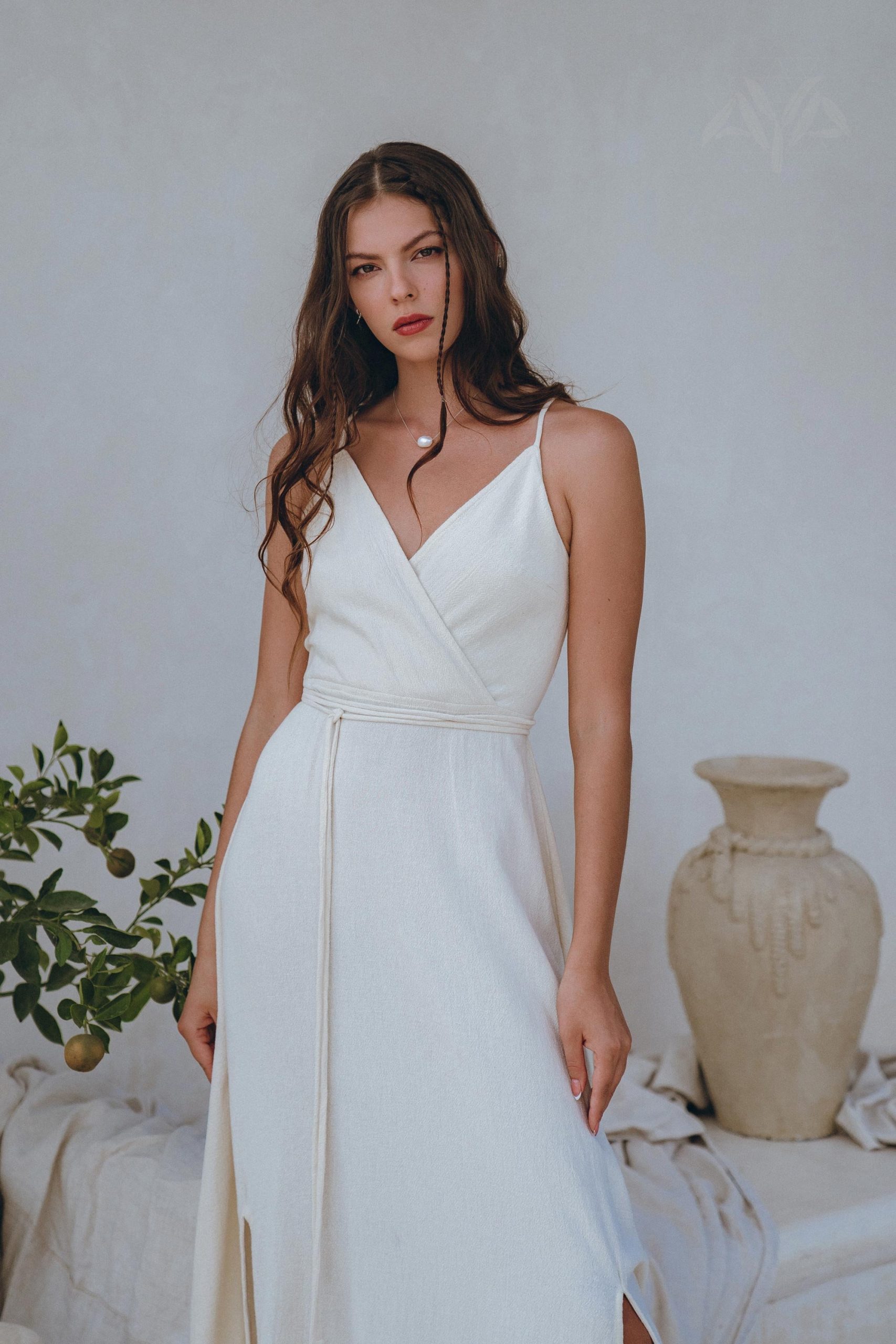 Off White Boho Bridal Dress Beach Wedding Summer Off White Boho Bridal Dress Beach Wedding Summer